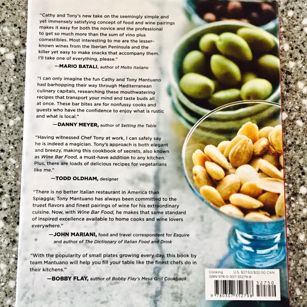 WINE BAR FOOD Cookbook